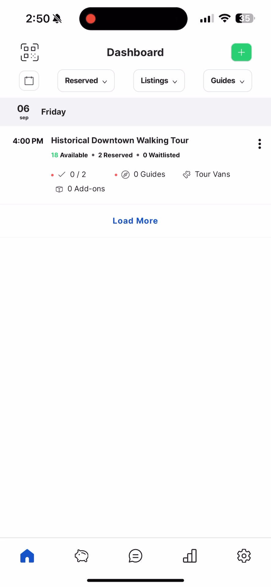 Xola Phone App - QR Code Scanning.gif