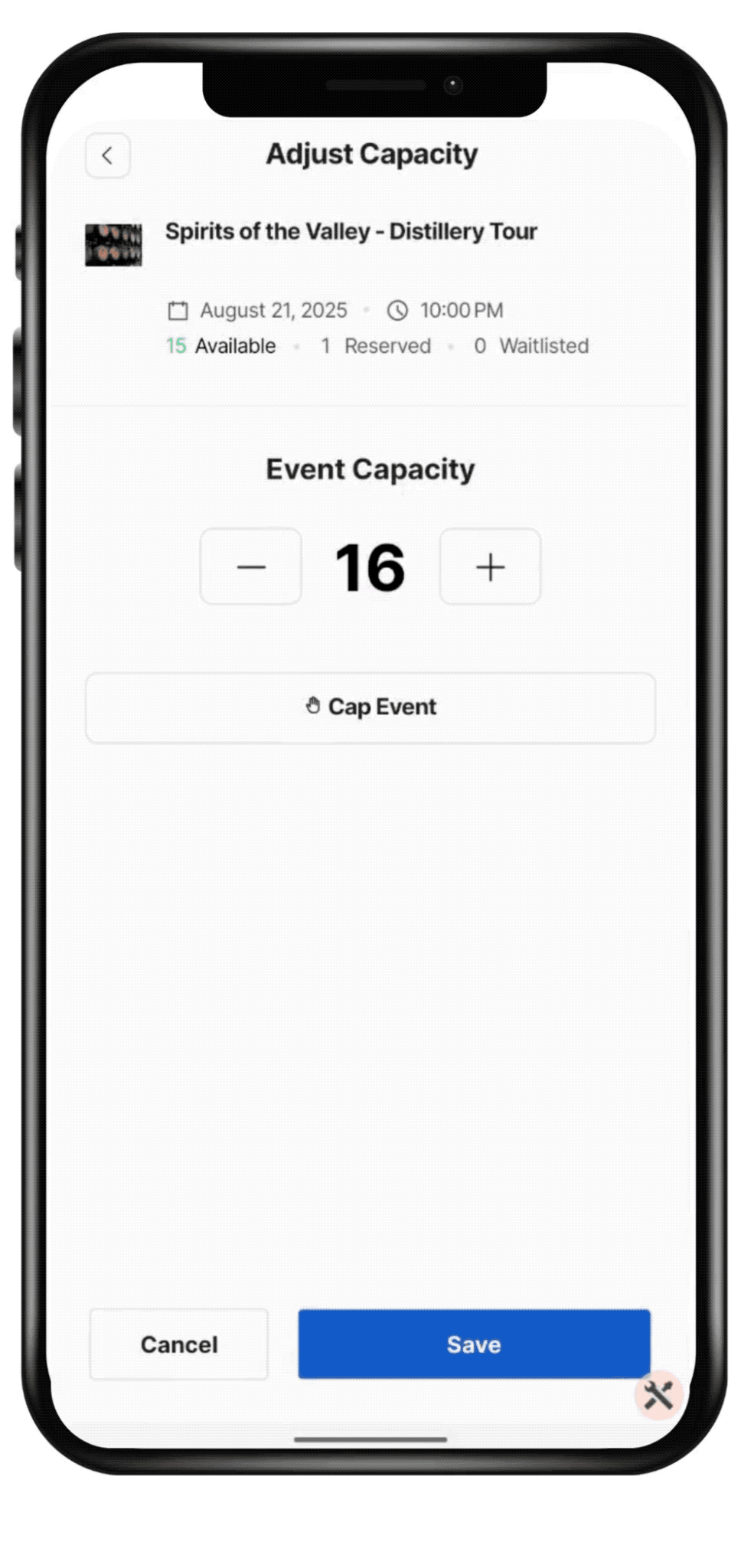 event actions